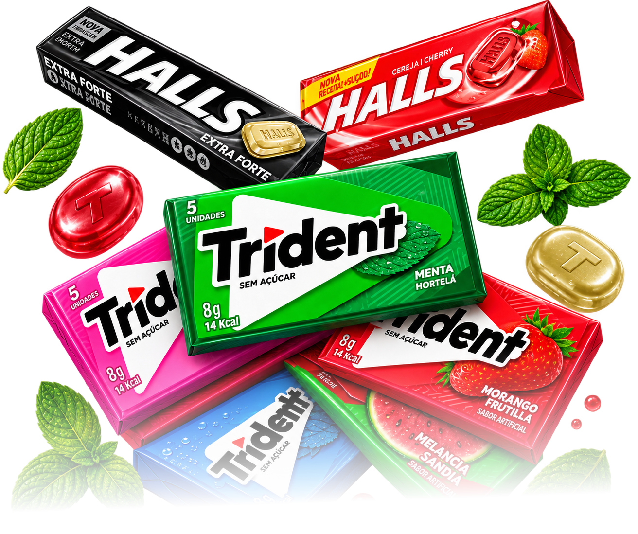 Trident e Halls